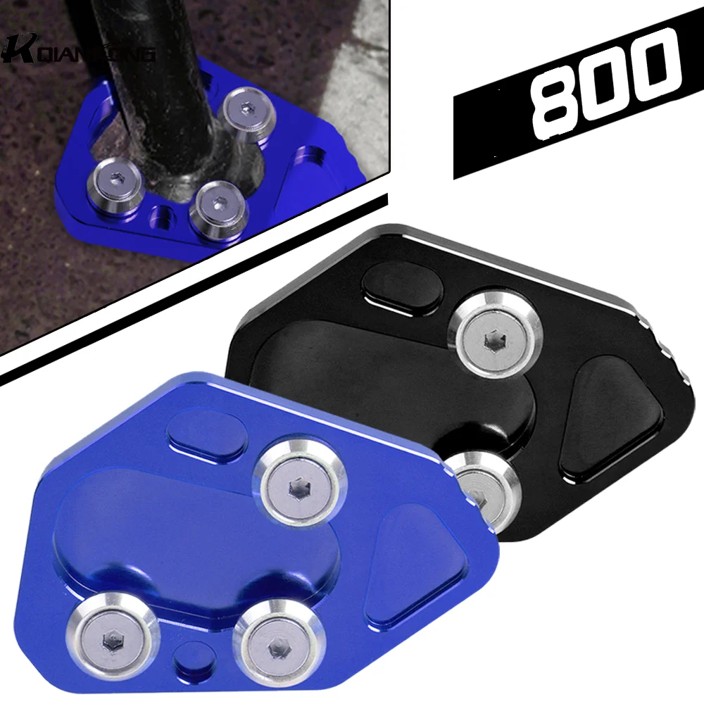 Motorcycle Accessories CNC Side Stand Enlarge Plate Support Kickstand Foot Pad For BMW F 800 R GT S ST F800GT F800S F800ST F800R