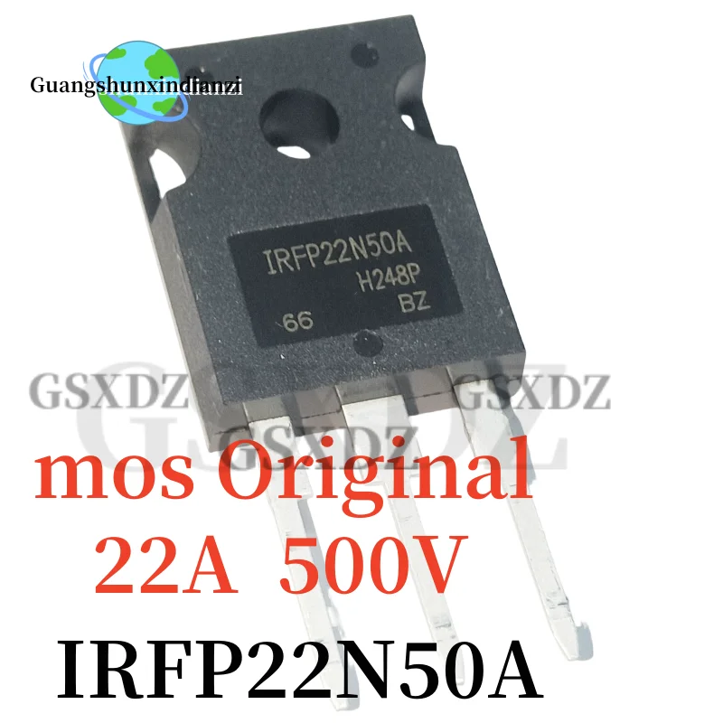 10PCS 100% original IRFP22N50A P22N50A 22N50A 22A 500V MOS field-effect transistor TO-247