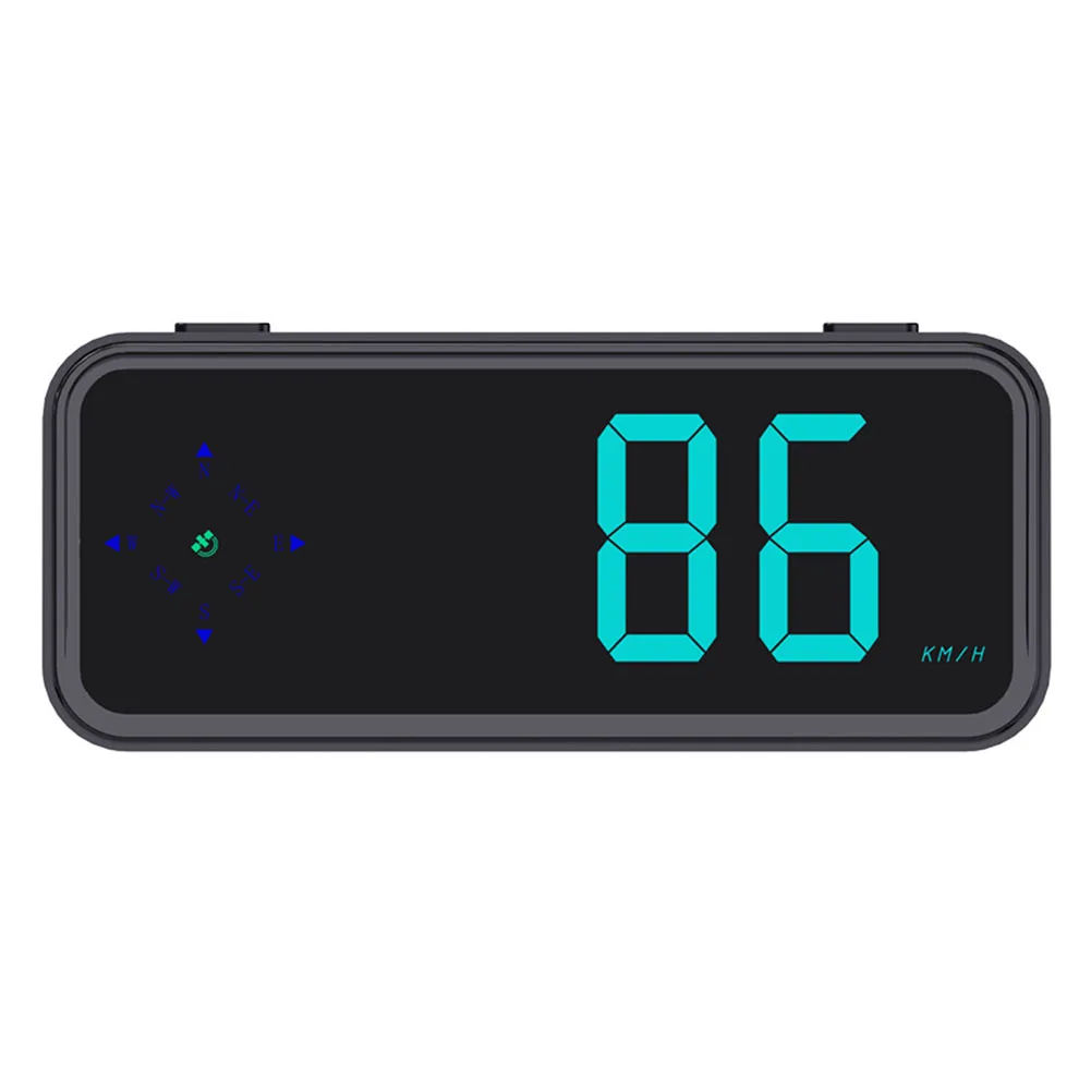 Compass Speed Measurement Tool Car Instrument Integrated Compass Car HUD Speedometer Easy To Read for information Driving