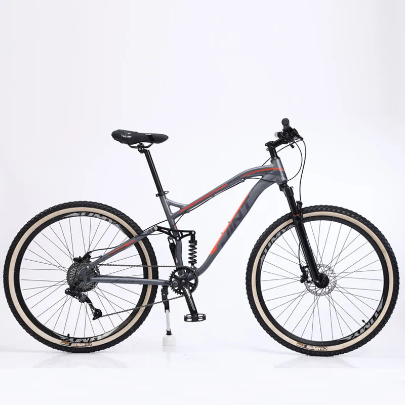 27.5/29 Inch Mtb Olierem Mountainbike Volle Ophanging Softail Cross Country Bicicleta Afdaling Met Variabele Snelheid