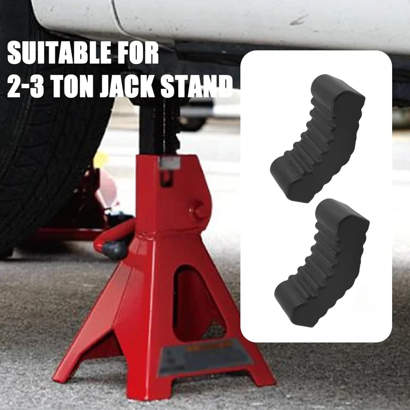 

2 шт. универсальная 6-тонная подставка для автомобильного домкрата, резиновая накладка – переходная ручка для пола с прорезями, защитные ремонтные накладки для подъема защемления рамы