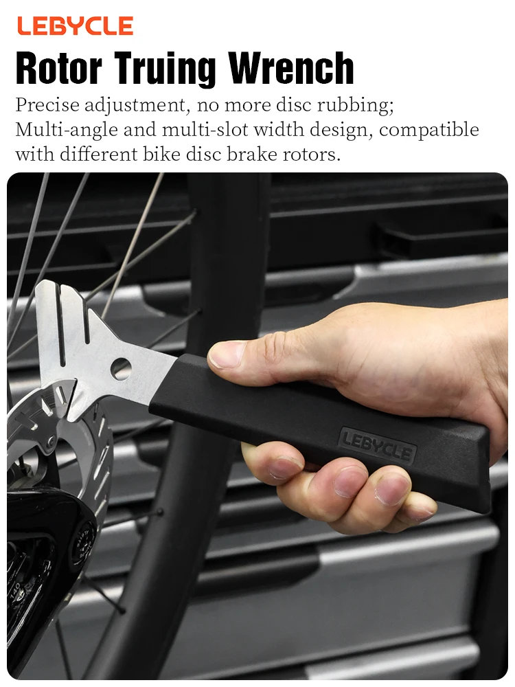 AliExpress LeBycle LEBYCLE MTB Road Bicycle Disc Brake Corrective Wrench Bike Disc Brake Rotor Truing Wrench Bike Disc Brake Wrench Repair Tool
