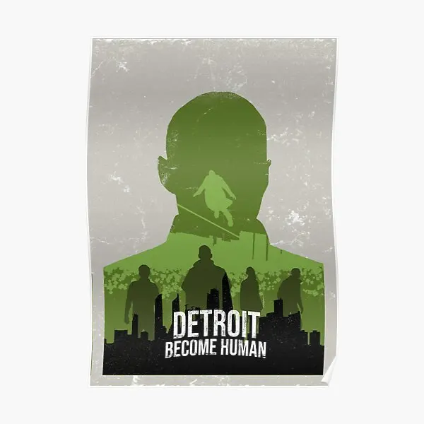 Detroit Become Human Vintage Markus  Poster Art Decor Home Vintage Wall Room Mural Funny Decoration Modern Print No Frame