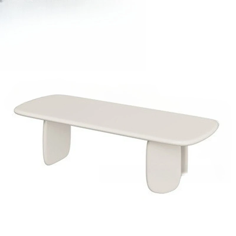 

Cream style solid wood plywood dining table dining chair combination, home fashion oval white