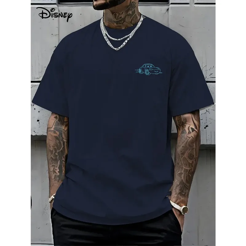 ديزني بيكسار كارز سيارات سباق الفيلم القطن تي شيرت الصيف العصرية عارضة أزياء الرجال والنساء الشارع الشهير #6