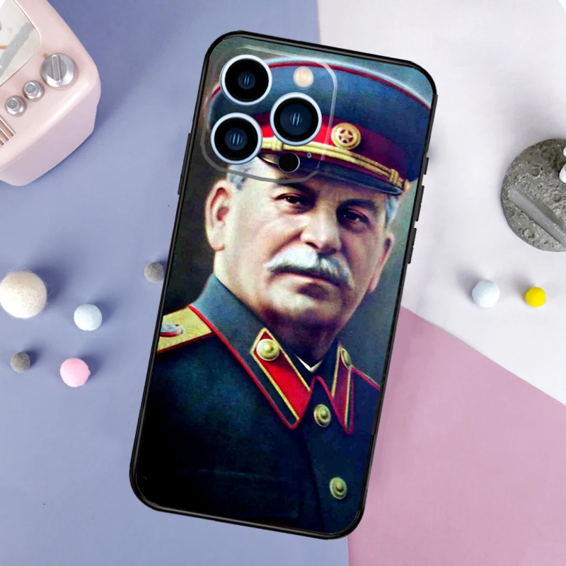 حافظة هاتف ستالين لزعيم الاتحاد السوفياتي لهاتف آيفون 17 برو ماكس فوندا لهاتف آيفون 17 اير 17 برو #5