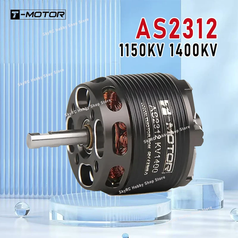 

T-MOTOR AS2312 1150KV 1400KV Длинноволновый бесщеточный двигатель для уличного самолета RC Drone