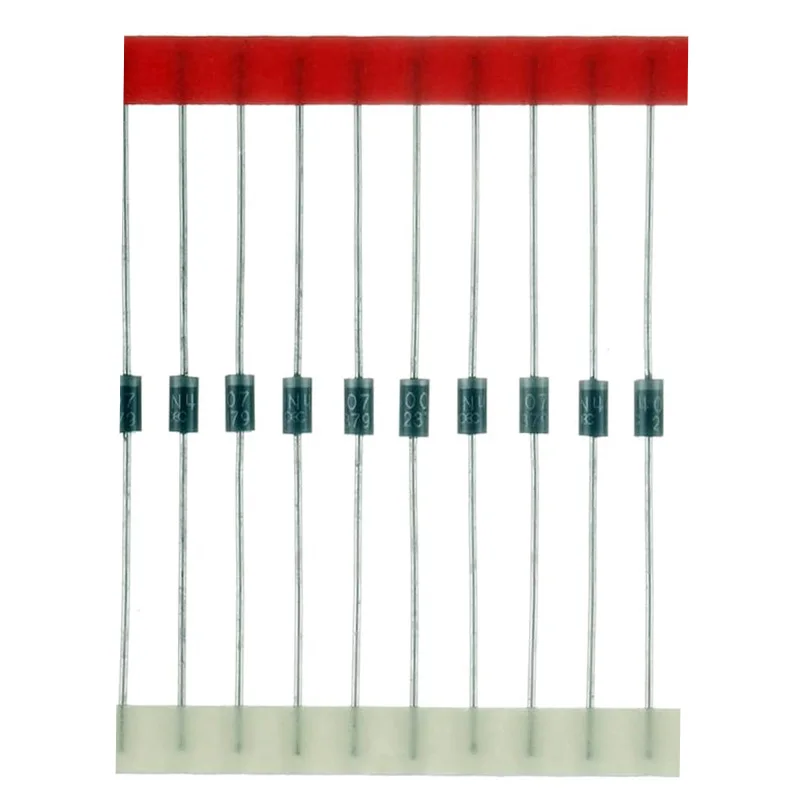 10/50PCS 1N4007 4007 1A 1000V DO-41 High quality Rectifier Diode IN4007 1n4007