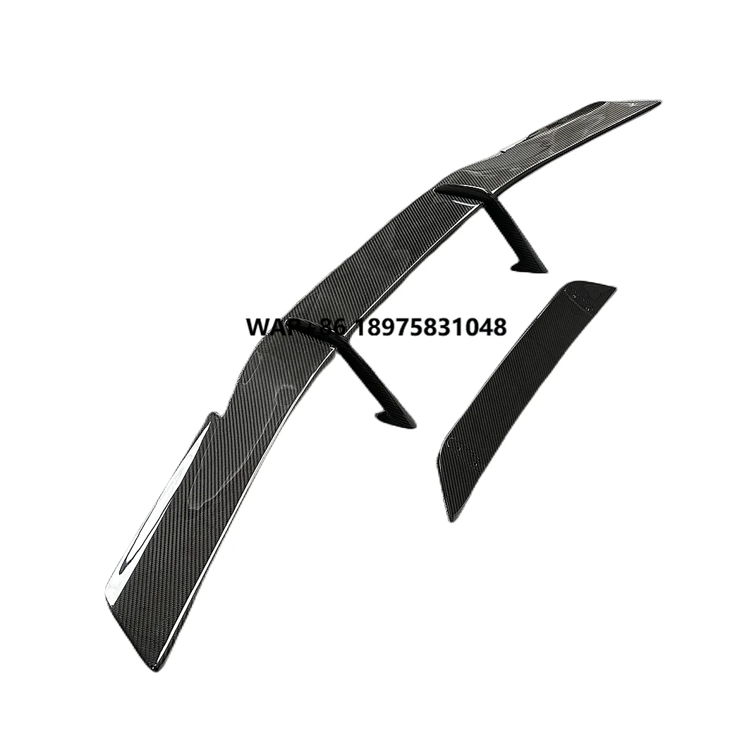 

Dry Carbon Fiber N Style EVO Rear Spoiler LP610 EVO Upgrade to Car Rear Spoiler Aerodynamic Kit