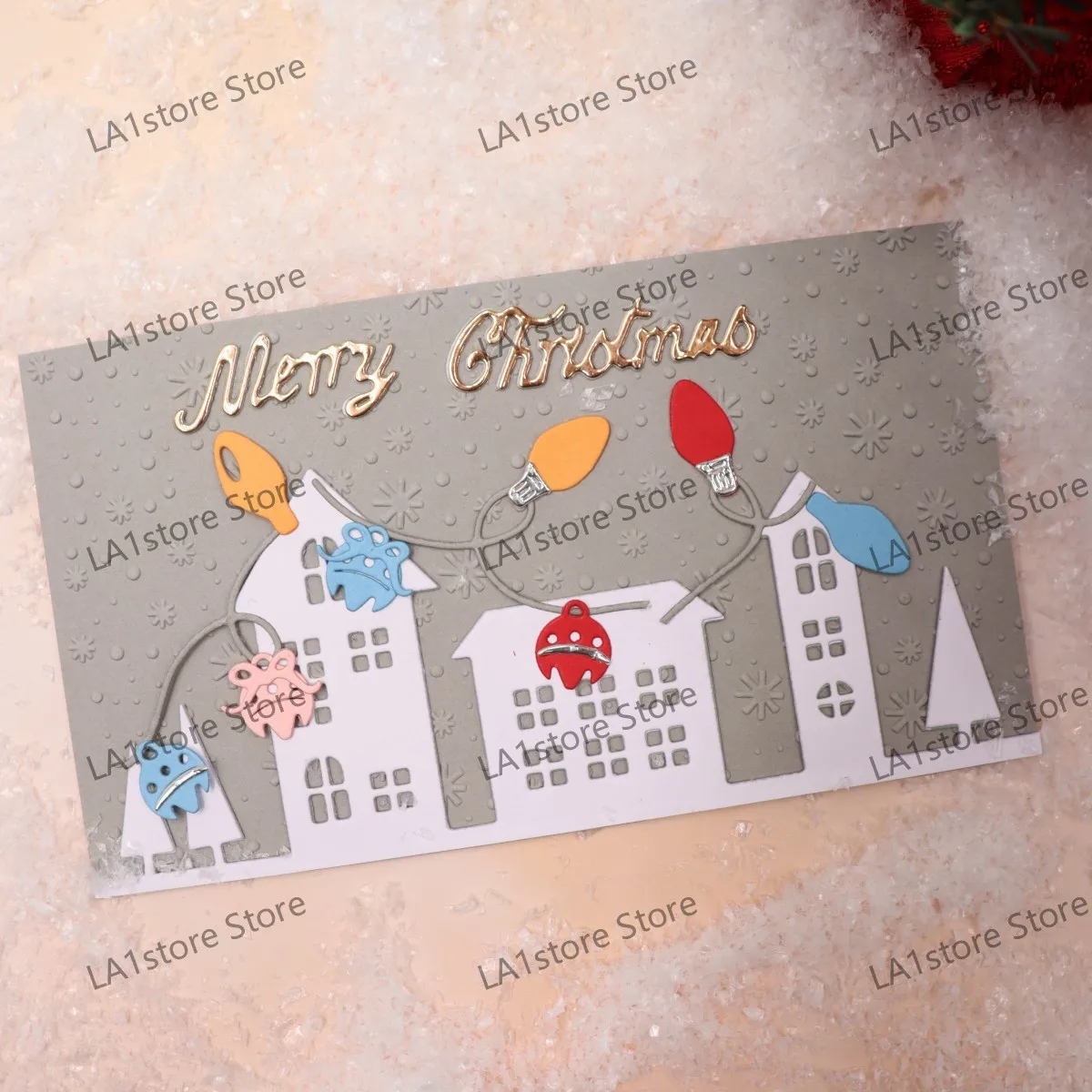 Greeting Card Bulb Light Cutting Dies Scrapbooking Album Paper Cards Crafts Embossing Die Cuts 2024 New Arrivals Christmas