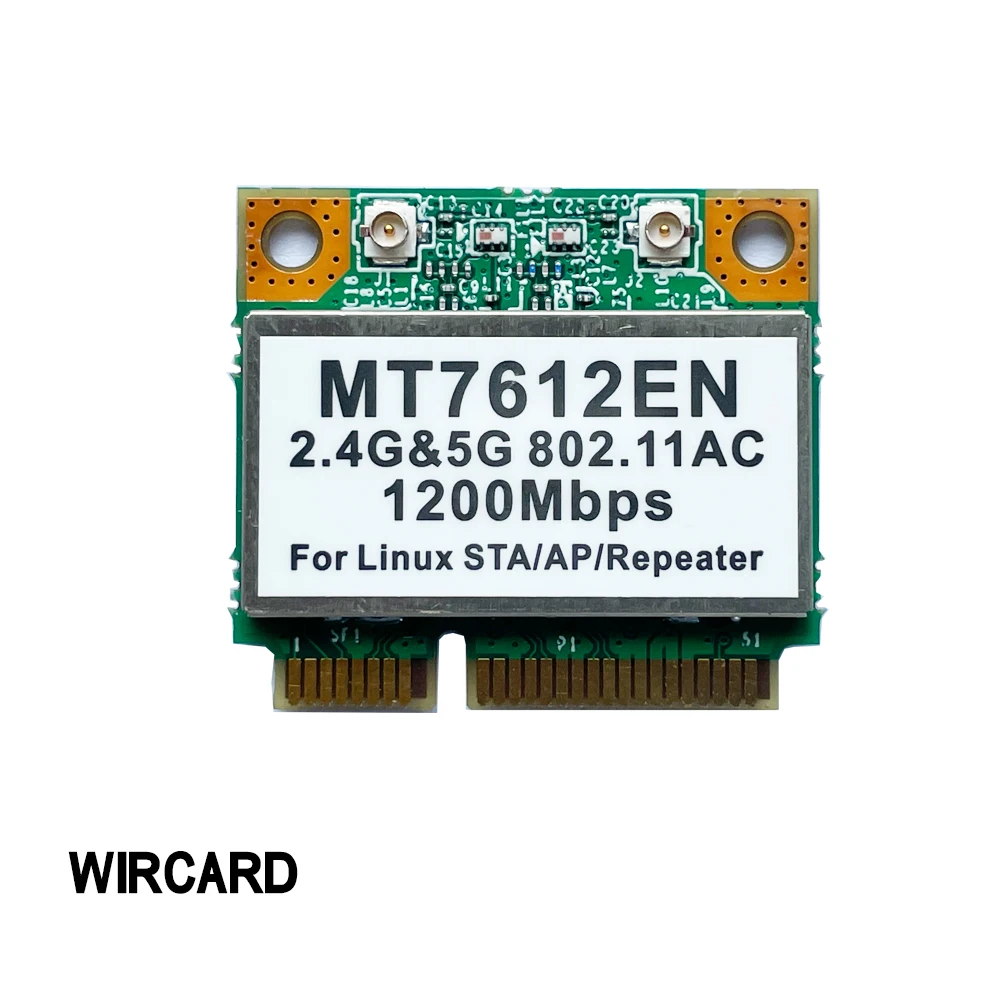 MT7612EN Dual Band 2.4G/5G 802.11AC 1200M WIFI Module Network Card For Linux STA/AP/Repeater