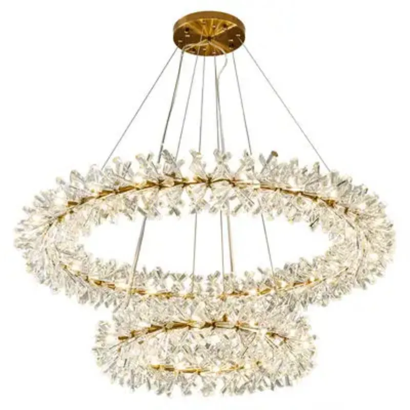 Lights Postmodern Creative Light Luxury Chandelier Hanging Decorative Lights for Home Modern Crystal Dining Table Chandelier