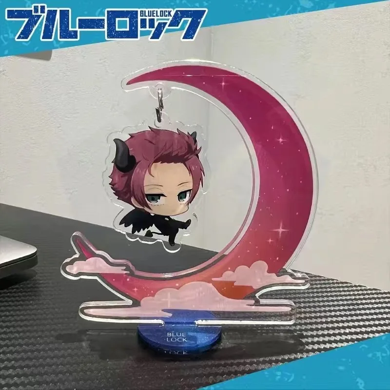 Anime BLUE LOCK Figures Itoshi Sae Rin Itoshi Bachira Meguru Double-Sided Acrylic Stand Model Plate Desk Decor Christmas Gifts