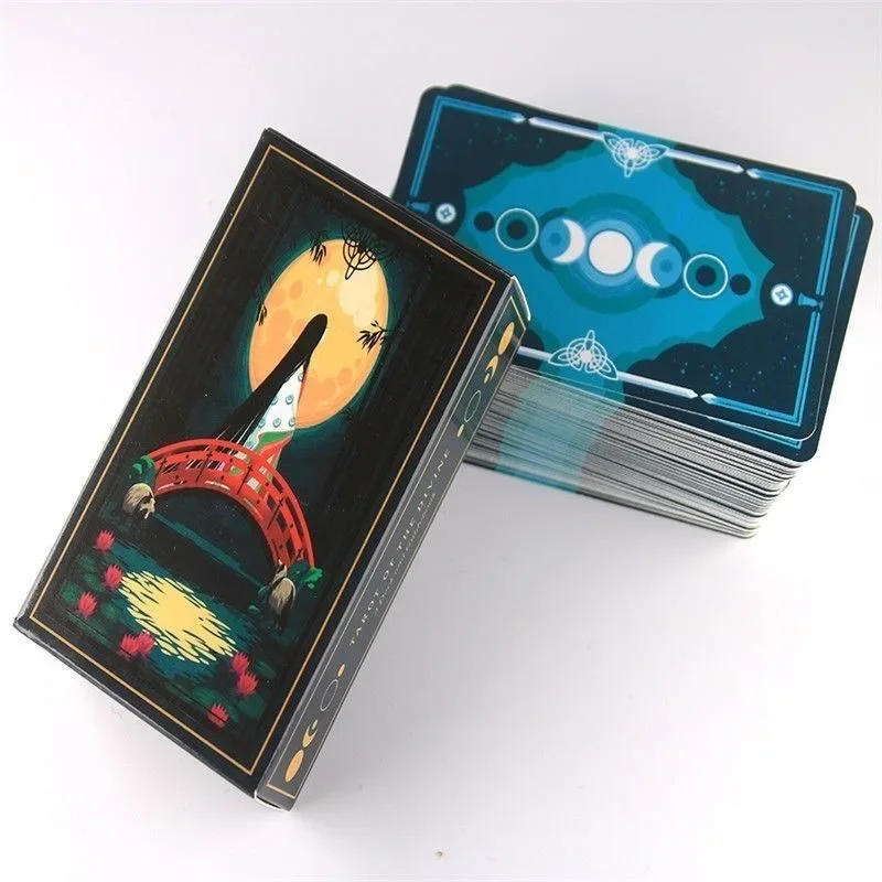 1Pcs Tarot Of The Divine Cards A 78 Deck Oracle English Visions Divination Edition Borad Playing Games