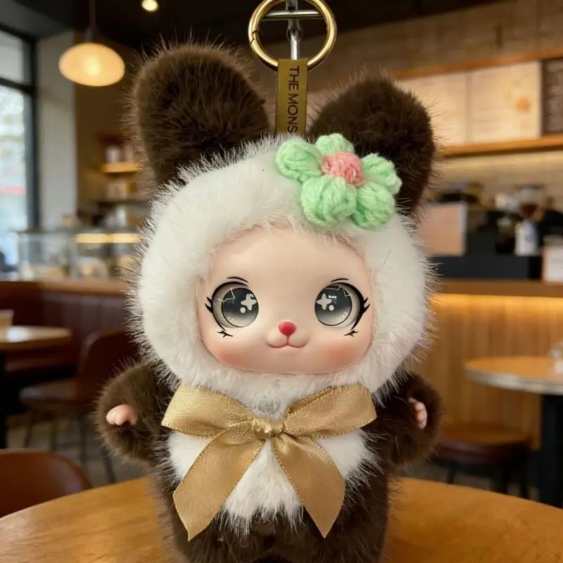 NEW SALE Soft And Fluffy Rabbit Plush Keychain/Bag Charm – Cute Cartoon Doll Pendant Holiday Gift