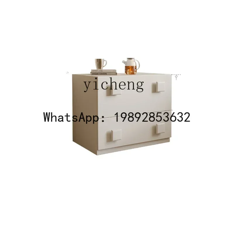 floor TV cabinet modern simple household living room storage locker integrated light luxury small apartment floor cabinet