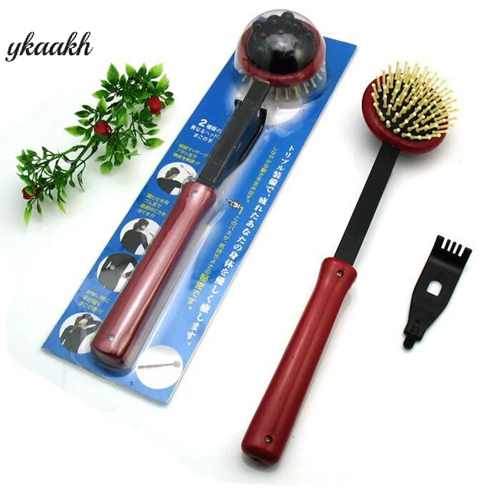 

Портативный телескопический скребок для спины 2 в 1 + массажер, выдвижной для подарка пожилым людям