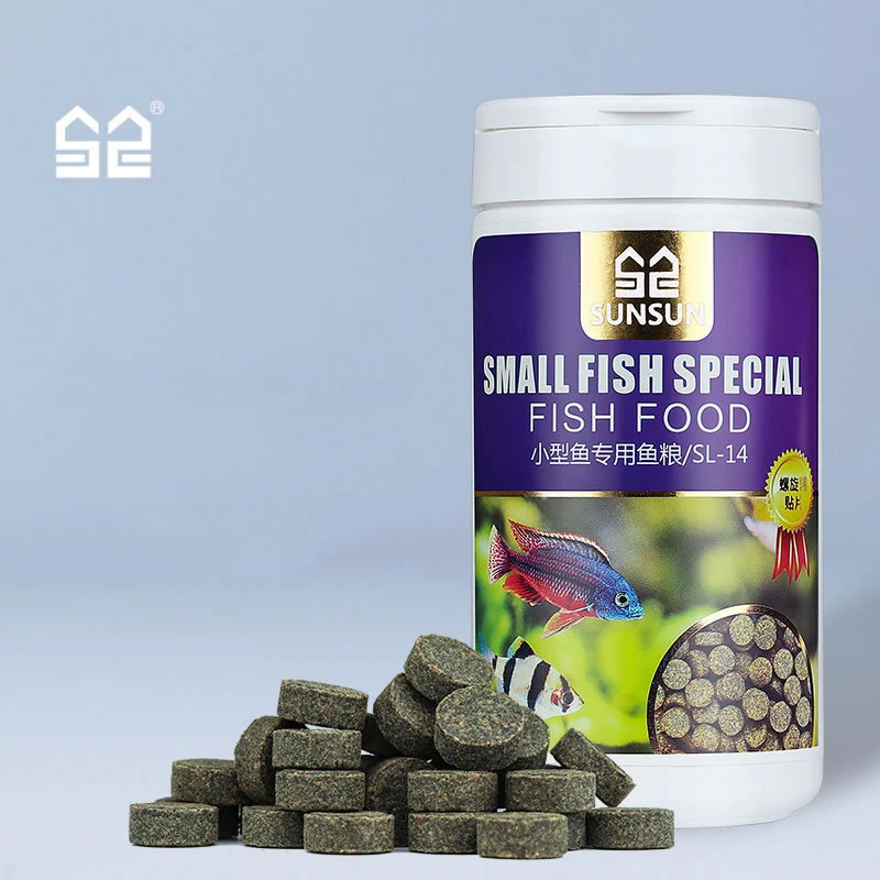 SUNSUN Patch Fish Food Tropical Fighting Peacock Traffic Lights General Purpose Small Fish 150ML 260ML