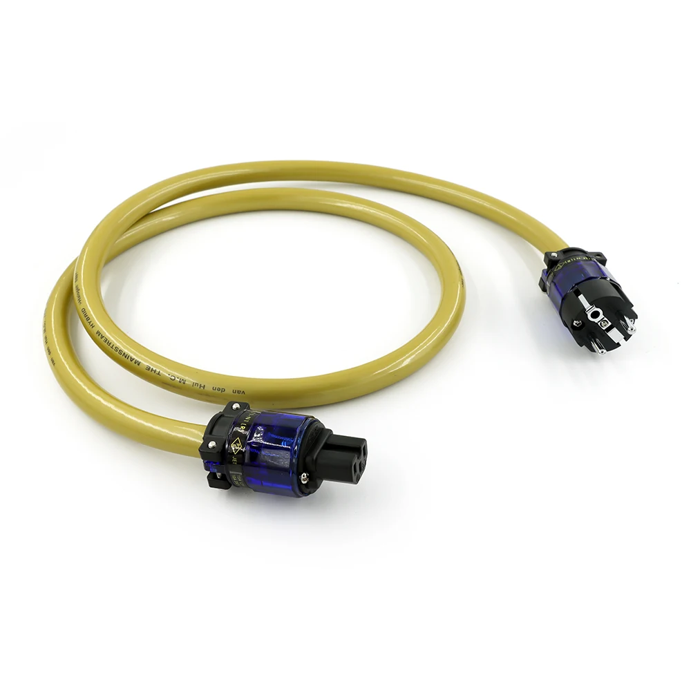 

Van Den Hul: 7-Conductor OCC Argentum-Bonded HiFi-Grade Energy Pathway with Furutech Termination for EU/US Componentry
