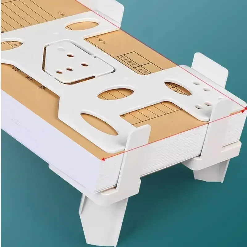 VAT Invoice Binding and Organizing Rack Multifunctional Binding Aid for A4/A5 Financial Vouchers and Invoices