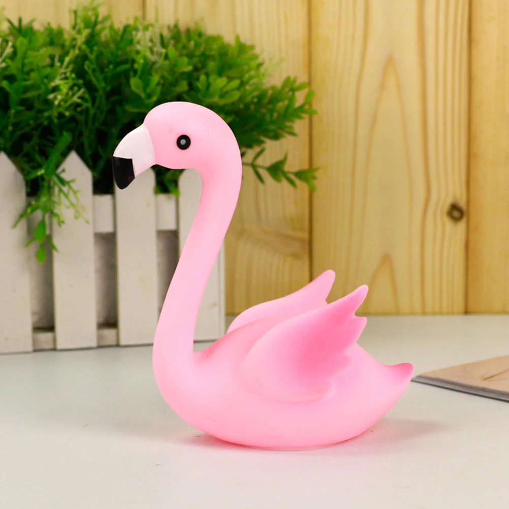 

Pink Flamingo Cake Topper with Opened Wings Elegant Design for Wedding Birthday Baby Shower Party Decoration Christmas