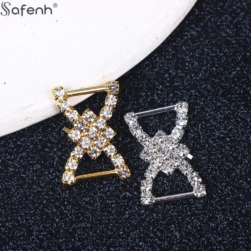 

10 шт. металлических пряжек со стразами для бикини, ремней, повязок для волос, декоративных украшений, аксессуаров для свадебных платьев и одежды, подарков, для рукоделия