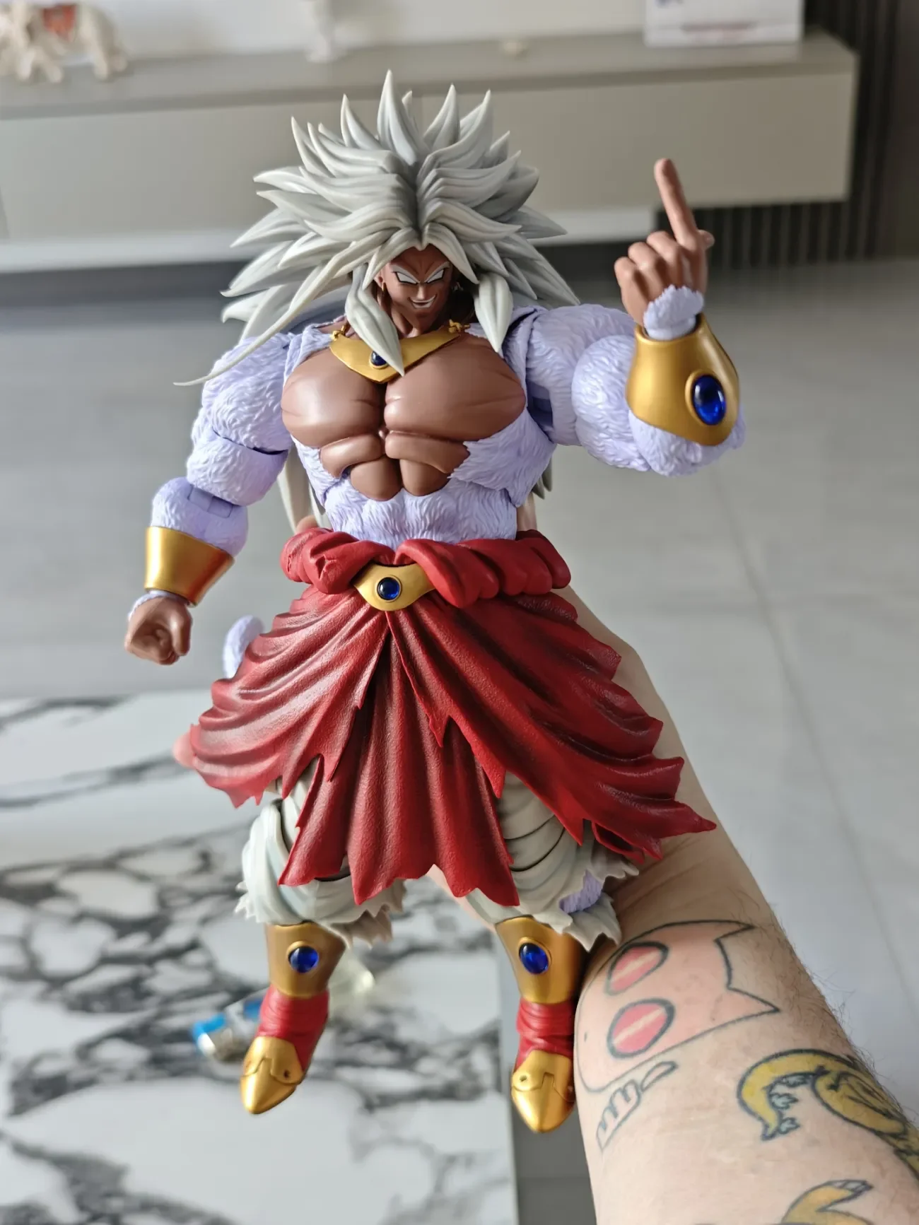 

In Stock KO Version Dimension Myth Dragon Ball SHF Broly Norse Wolf God Full Series Action Figure Collection Toy Gift