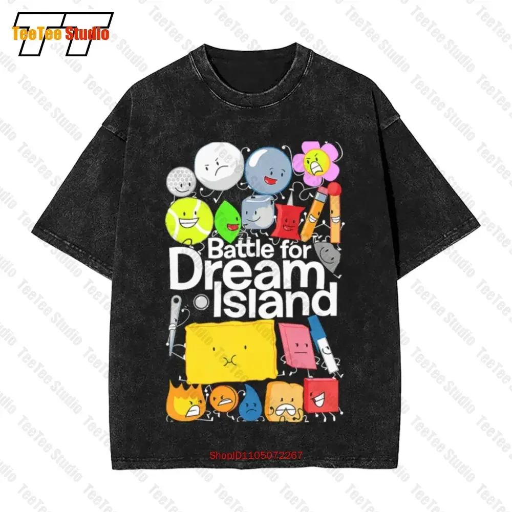 Bfdi Poster Battle For Dream Island Vintage Oversized T-Shirt WEU7