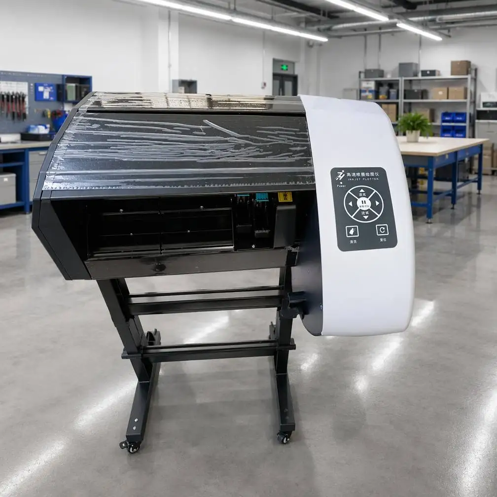 380 Head Inkjet Plotter 1800mm Auto Feed Garment CAD Machine Apparel Pattern Marker Printing Plotting Equipment