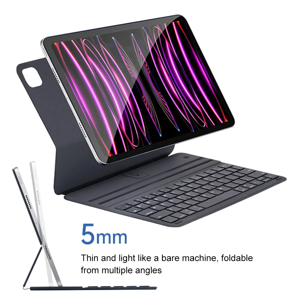 Smart Cover Folio Case With Keyboard with Two Viewing Angles Folio Magic Keyboard for iPad Pro 11 for iPad 10 Air 4 5 10.9inch