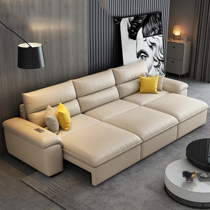 Electric 3seater Nordic Sofas Lazy Luxury Style Floor Living Room Sofa Choice Loveseat Divani Da Soggiorno Home Furniture