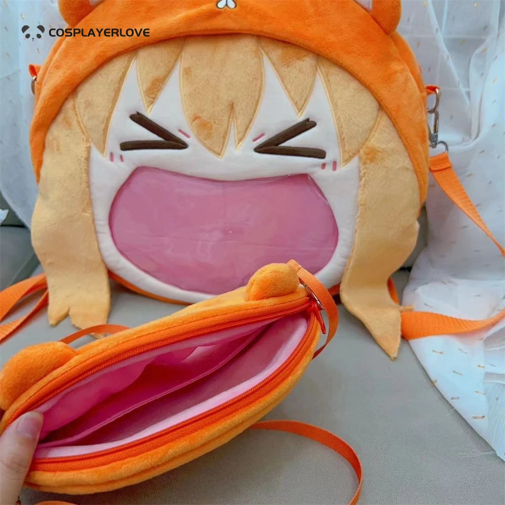 干物妹！ うまるちゃんぬいぐるみ ビッグマウス アニメ ひもうと！ うまるちゃん イタバッグ ぬいぐるみ 小さいカートン人形 誕生日プレゼント