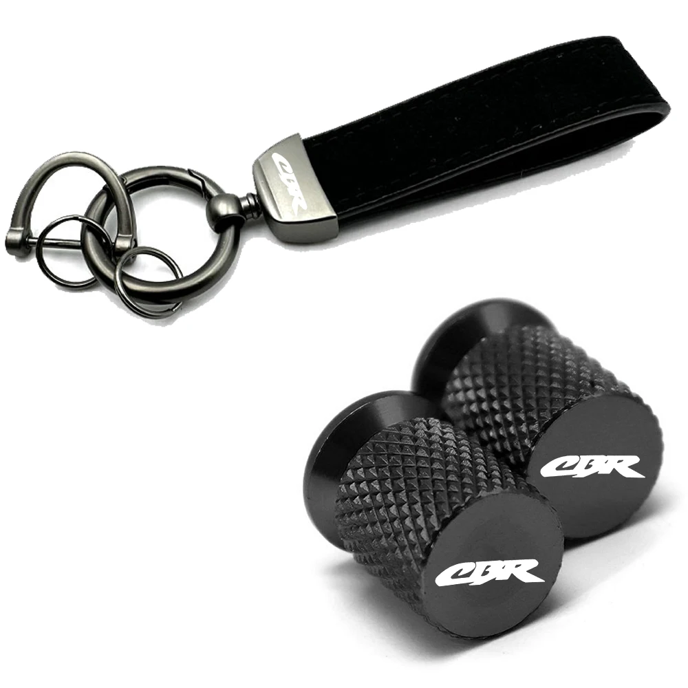 For Honda CBR600RR CBR1000RR CBR250RR CBR 600 954 1000 RR CBR 650R 500R F2 F3 F4i keychain Key Chain & tire valve caps CBR Logo
