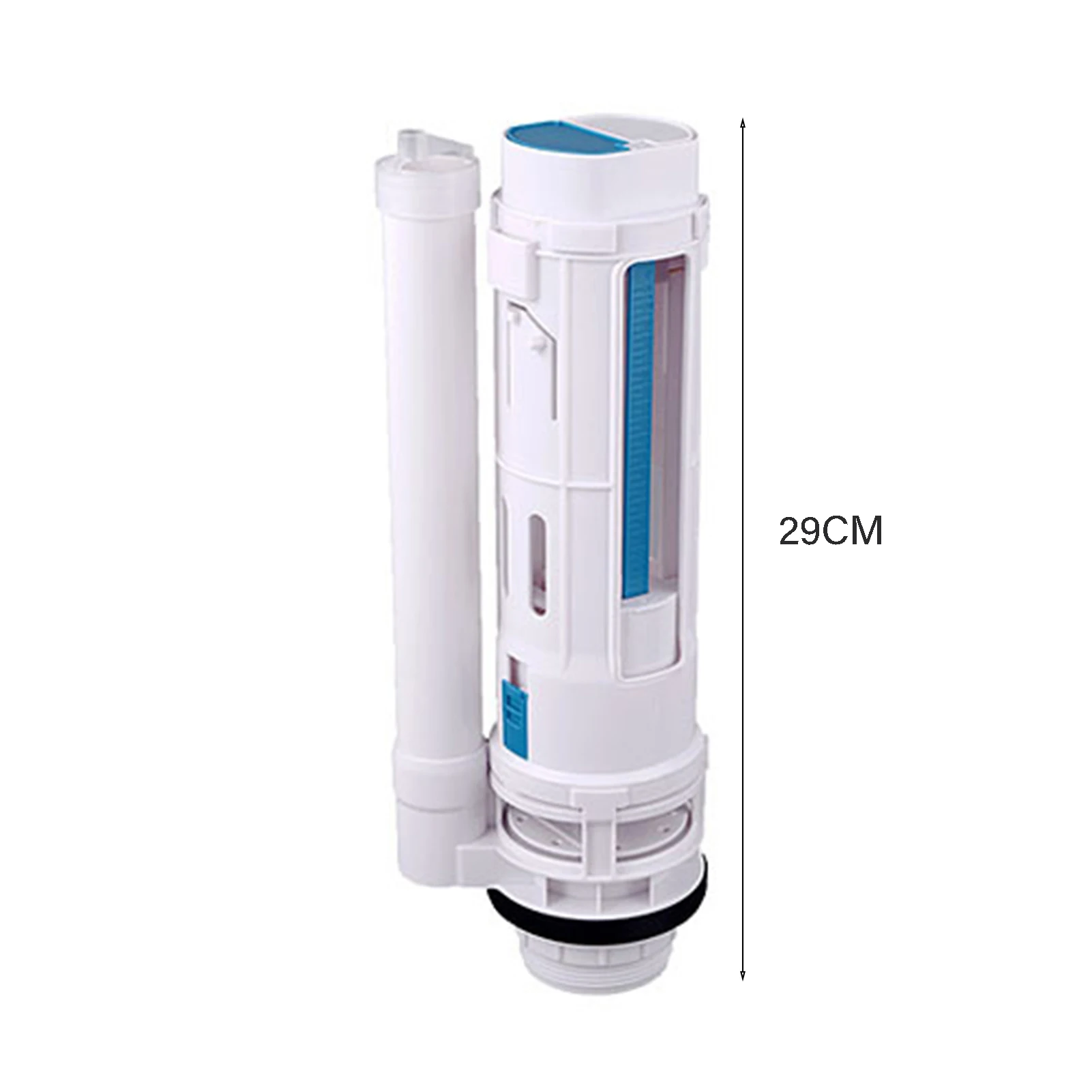 Toilet Dual Flush Valve Easy to Use Water Tank Split Push Button Accessories Suitable for Connected Side Toilet Water Tank