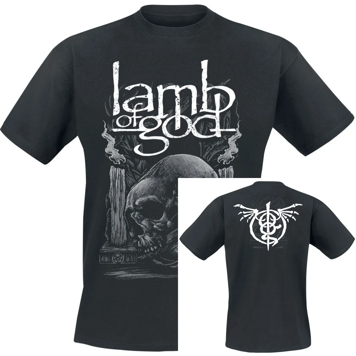 Lamb of God Graphic Cotton Band T-shirt Unisex Summer Short Sleeve Fashion Brand Tee Luxury Casual Vintage Tees
