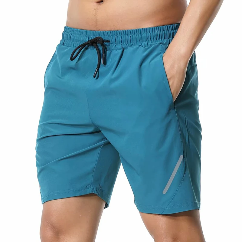 Mens Running Shorts Gym Wear Fitness Workout Shorts Men Sport Short Pants Tennis Basketball Soccer Training Shorts 2020