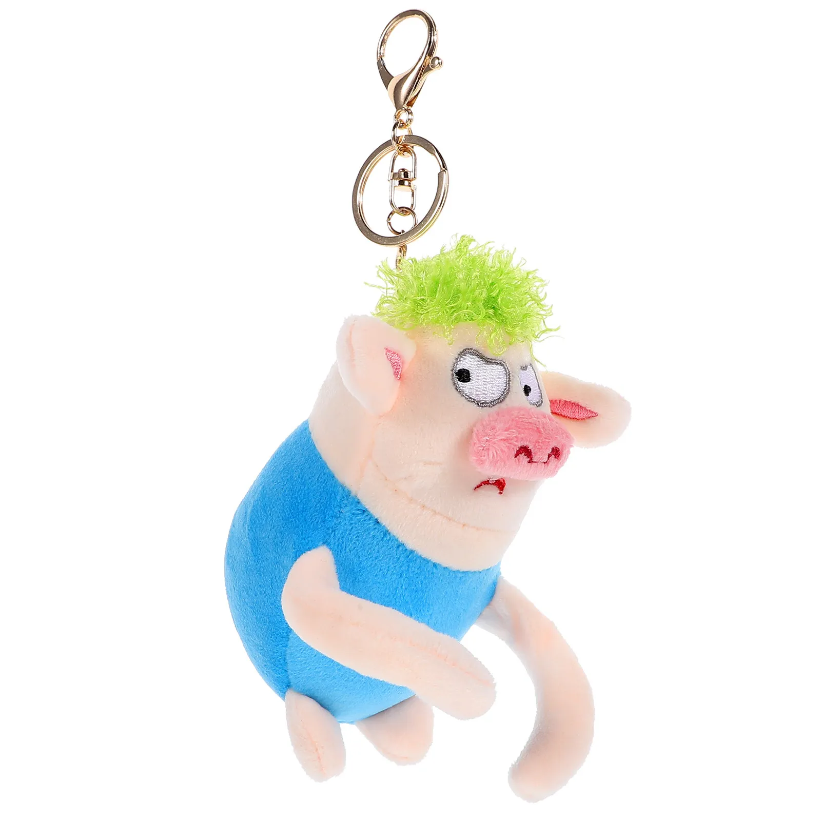 

Мягкий брелок-свинка с милым мультяшным дизайном для женщин и девочек, подвеска для сумки, украшение для рюкзака, маленький подарок, милый брелок для ключей