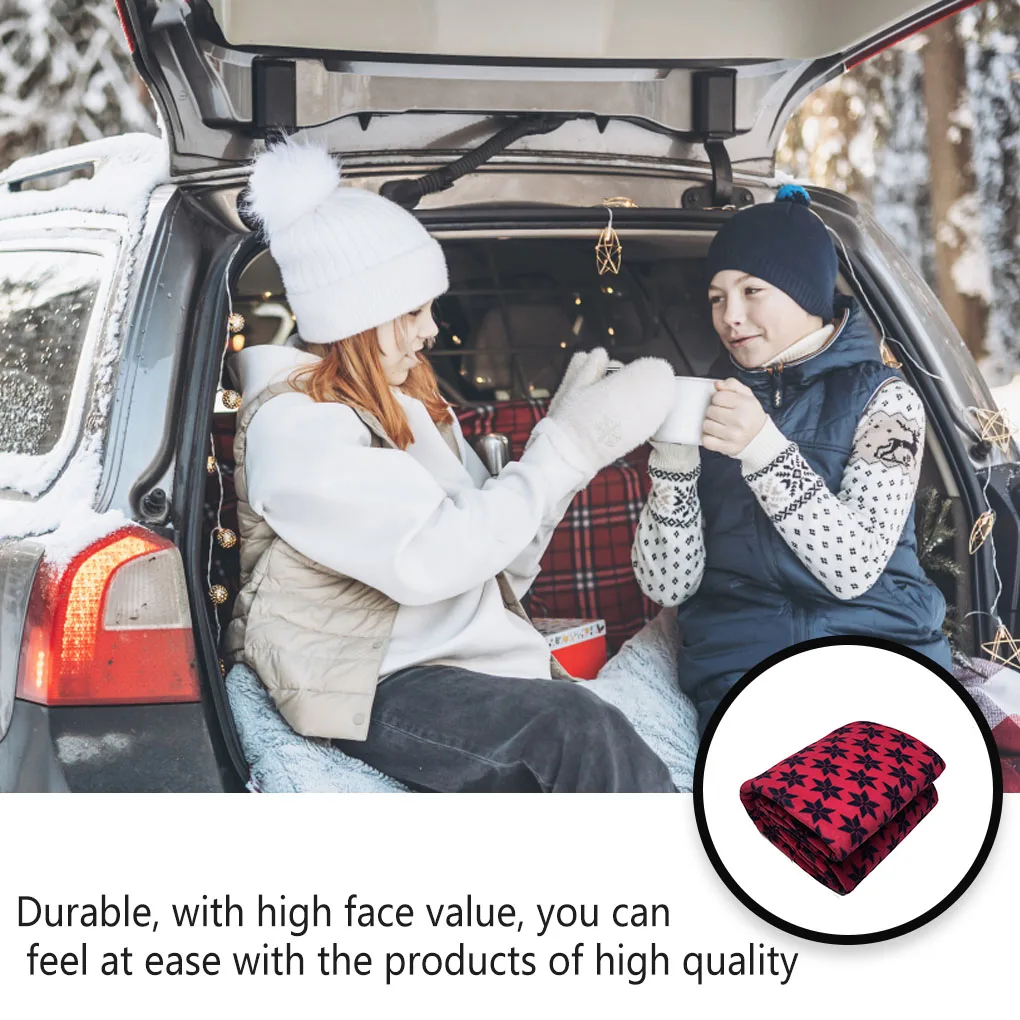 

Winter Car Electric Heating Blanket Automobile Blankets Adjustable Warming