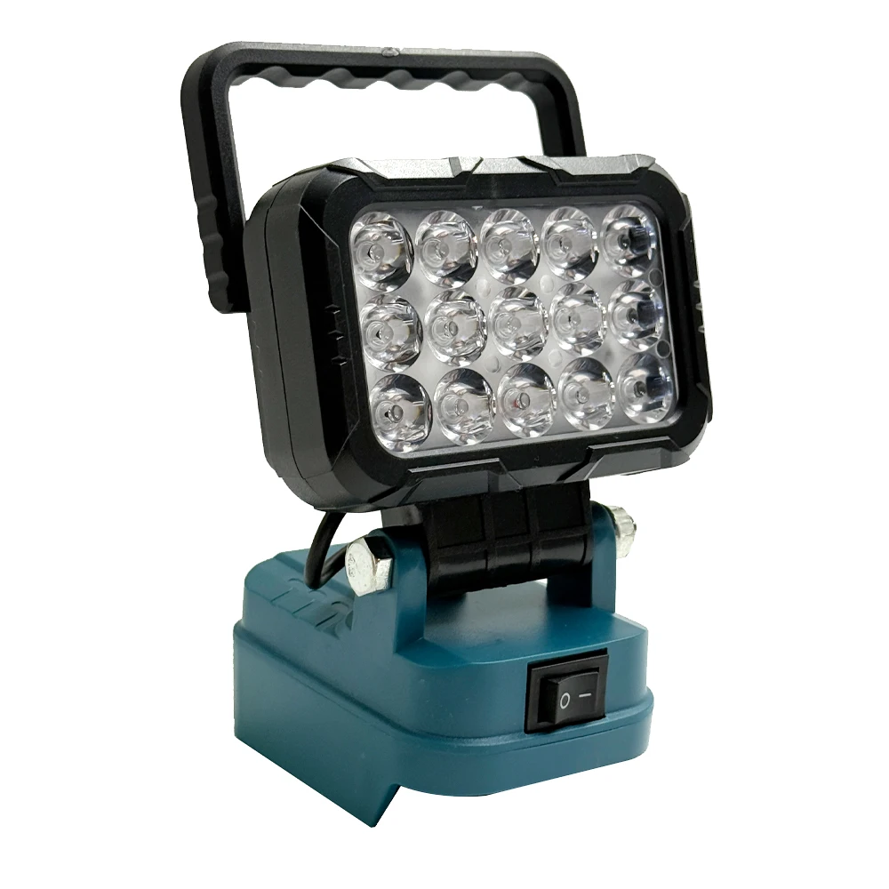 Power Tool Parts for Makita  BL1830 18V Lithium Battery LED Work Lights Lamp Hand Lantern Spotlight Camping Emergency Lighting