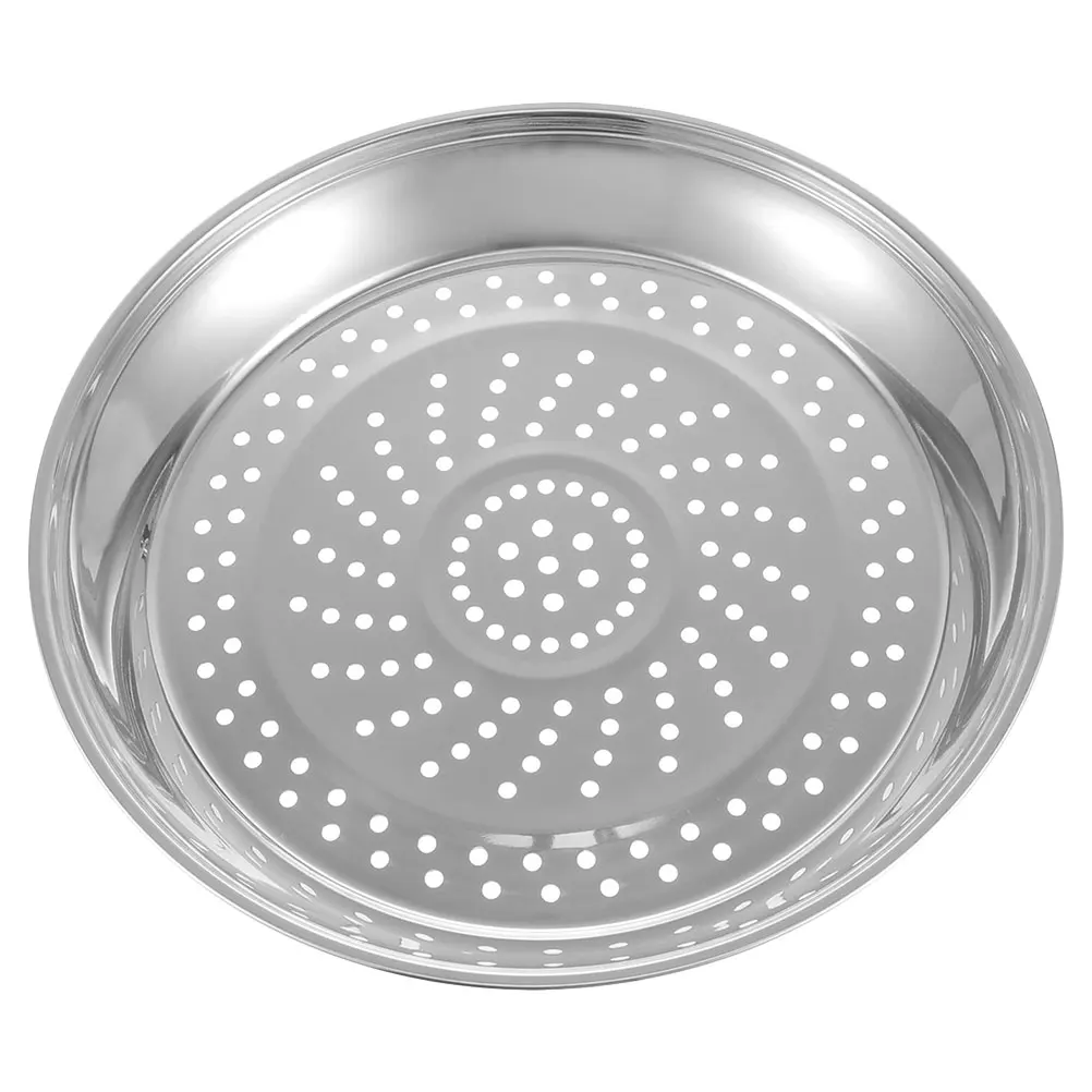 

31Cm Steaming Basket Stainless Steel Pot Steamer Tray Steamer Rack For Vegetable Seafood Dumpling Kitchen Use Reusable Metal