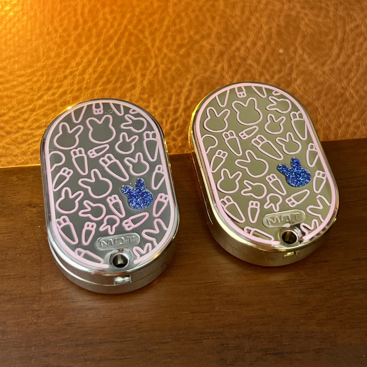 MOT Chagrijnig Konijn Kleurrijke Verzegelde Kristal Fidget Slider EDC Fidgeting Speelgoed Zintuiglijke Anti Stress Fidget Spinner Speelgoed