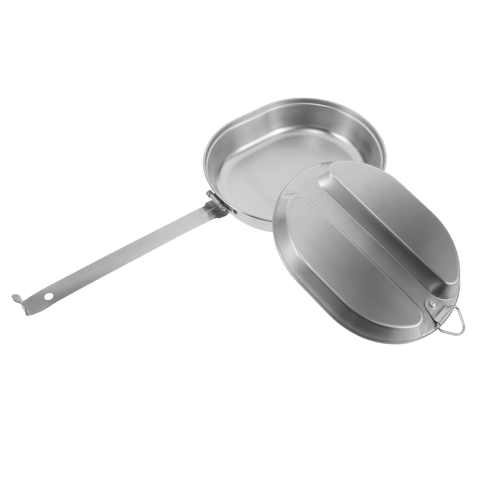 

Уличный ланч-бокс из нержавеющей стали 8,65x6,56 дюймов, портативный герметичный контейнер для еды для кемпинга, походов, пикников, путешествий, работы