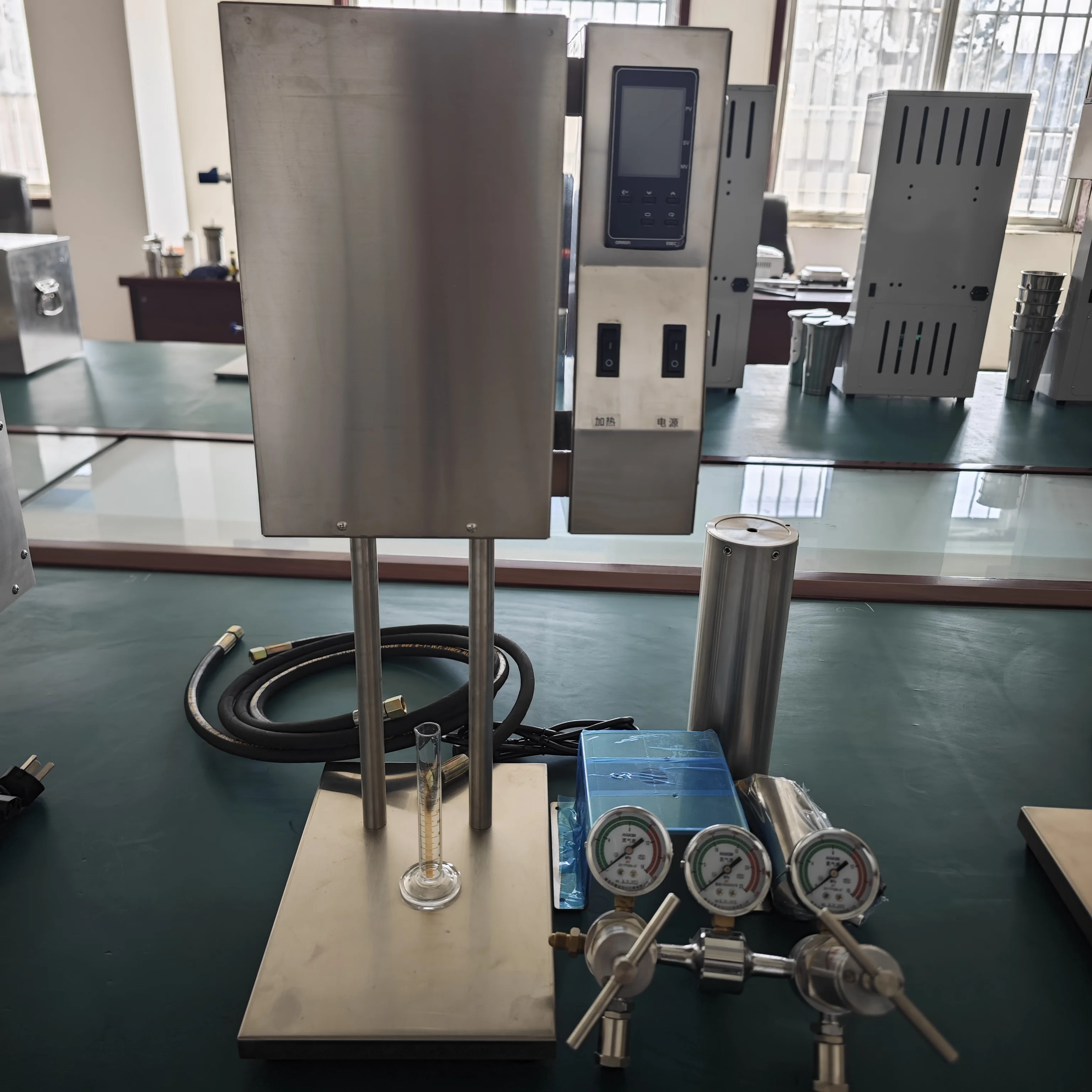 HTHP Filter Press - Knob Temperature Control High-capacity Drilling Fluids Testing Equipment