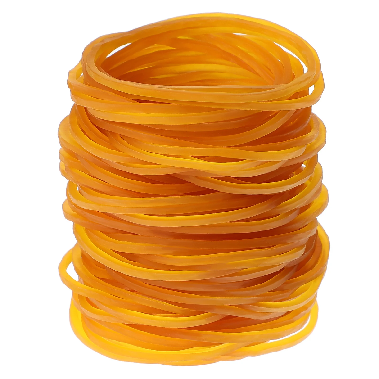 1 Pack Rubber Yellow Small Elastic Bands For Hair Crafts Bracelets Bulk Thick High Elasticity Natural Rubber Band Money
