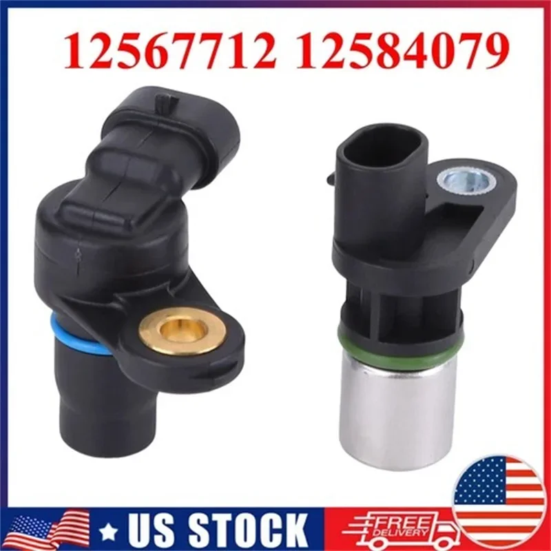 

2 датчика положения кулачка/коленвала12567712 12584079, совместимые с Chevrolet Trailblazer Buick L6 4.2L