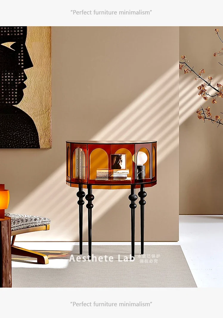 

Современный минималистичный домашний акриловый напольный шкаф для хранения веранды, витрина