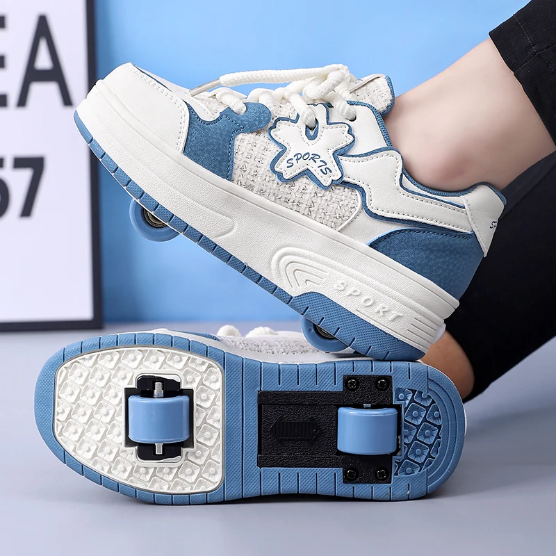 

Heelys: 4-Wheel Retractable for Boys, Transformable for Students, Fly Shoes for Girls – Adults Welcome Too