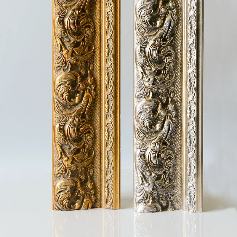 European-Style Solid Wood Picture Frame, Oil Painting Frame, Customized Photo Frame