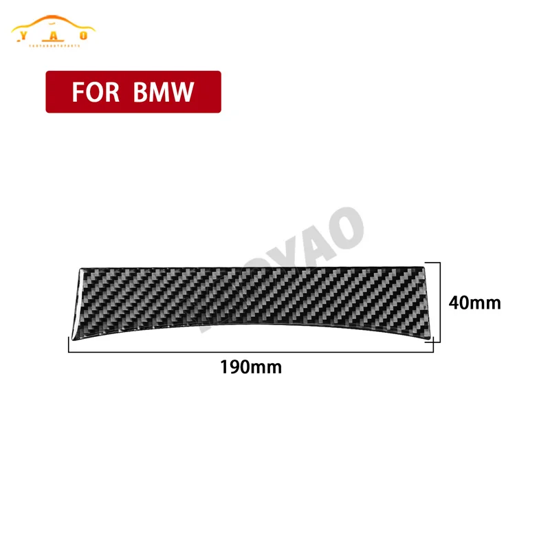 Carbon Fiber Dashboard Instrument Panel Stickers For BMW Z4 G29 2019-2022 Car Interior Accessories 