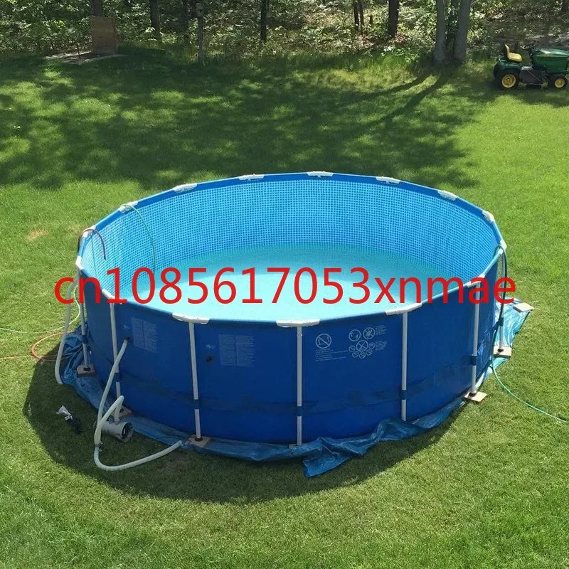 

Large Round Swimming Pool Portable Family Swimming Pool Metal Frame Outdoor Swimming Pools